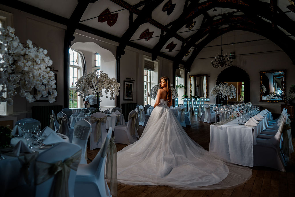 A bride in the Great Hall